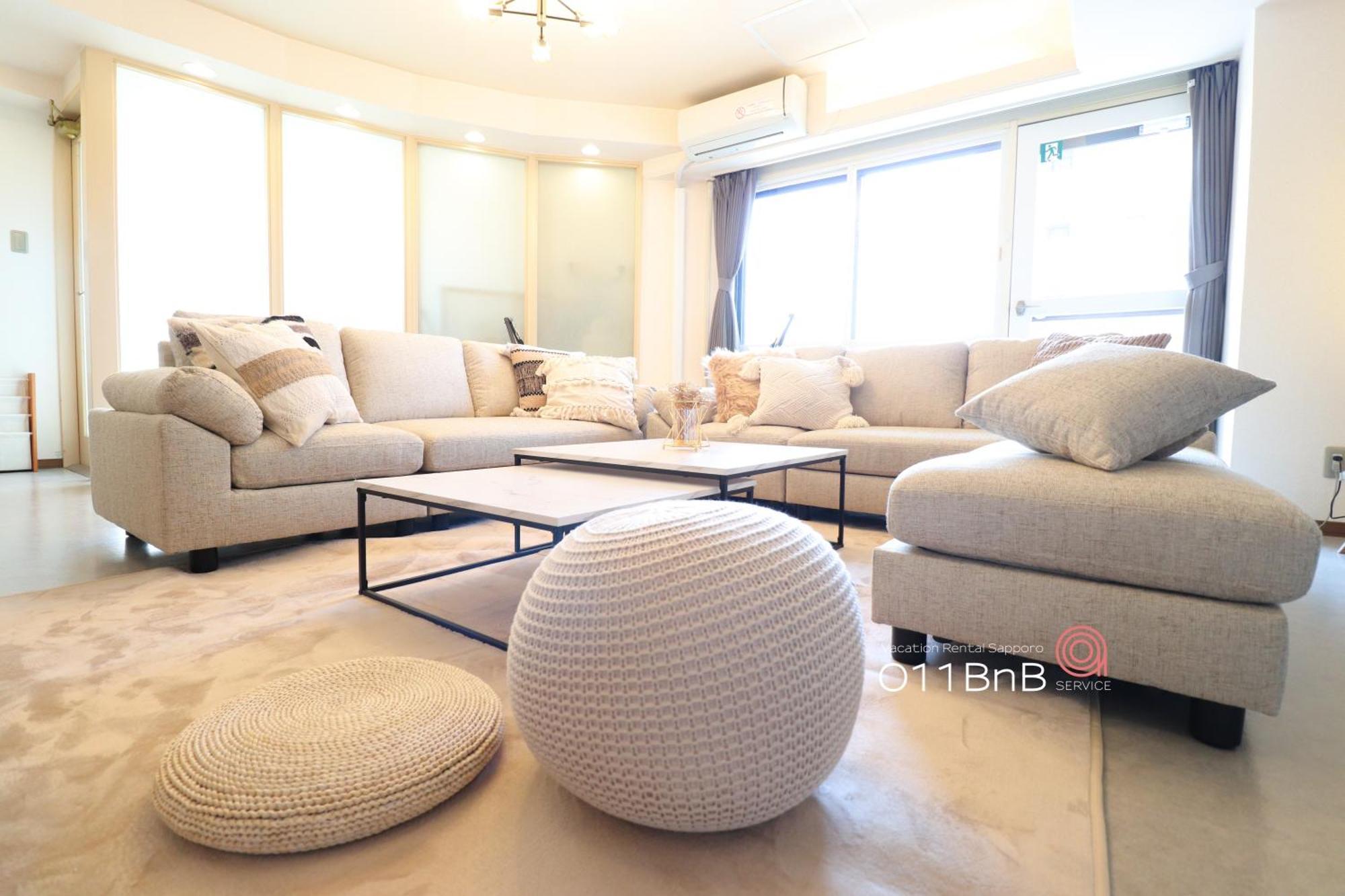 Nk Bld4F Sapporo 3Ldk 3Br 1 Floor 1 Room Екстериор снимка